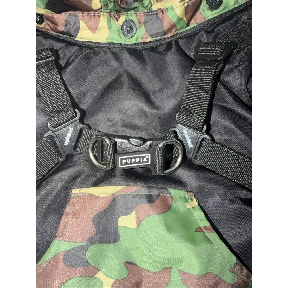 Puppia Orson Coat With Built In Dog Harness Size Large (E0010)